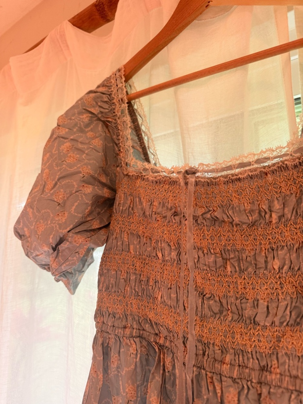 Ricarda dress in Celeste bouquet NWOT - Picture 6 of 6
